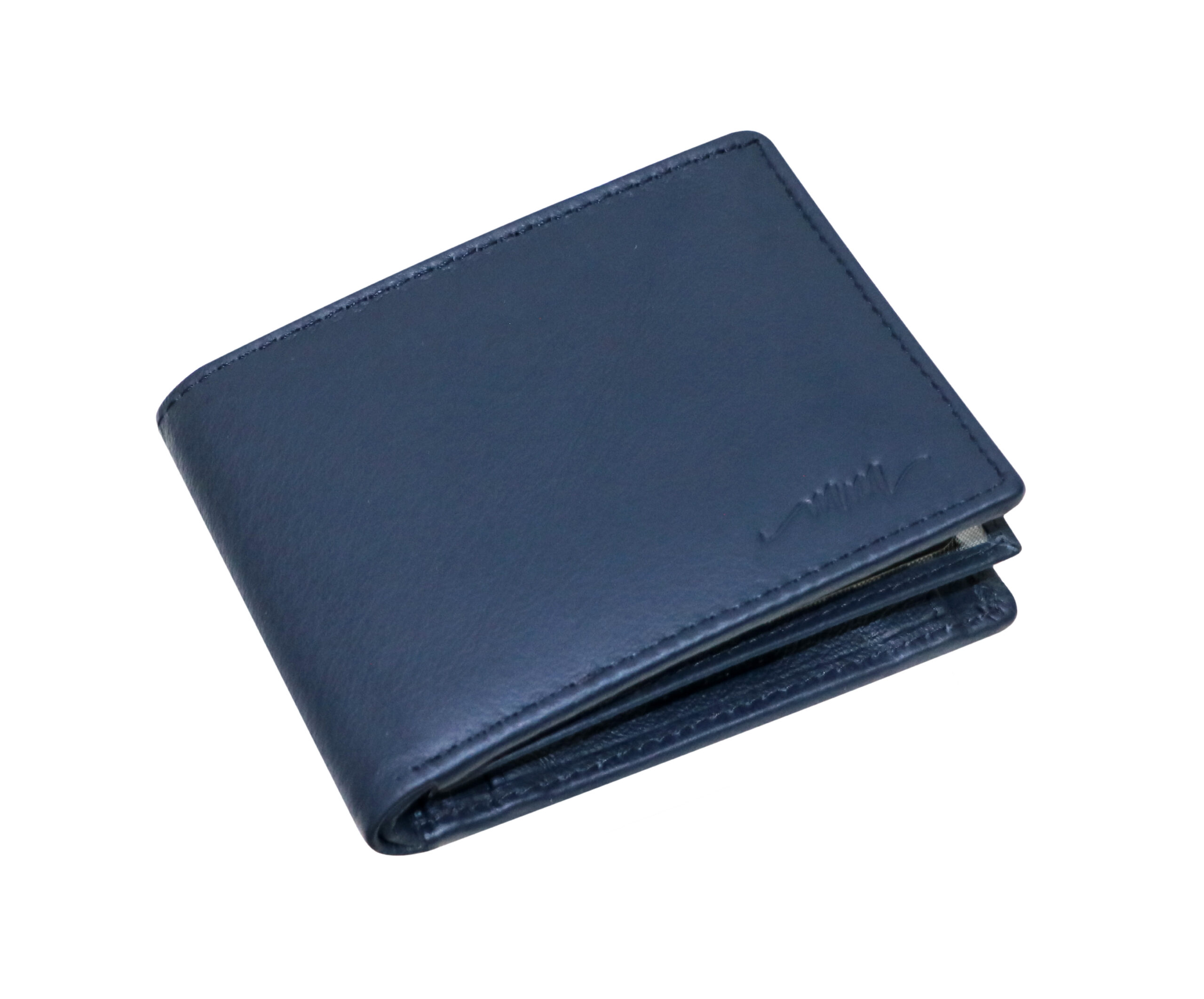MM Designs | Genuine Leather Navy Wallet for Men - Image 4
