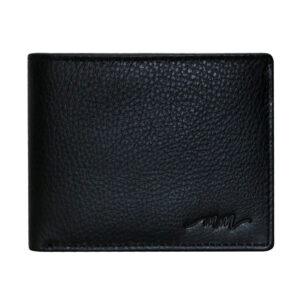 MM Designs | Genuine Leather Black Wallet for Men