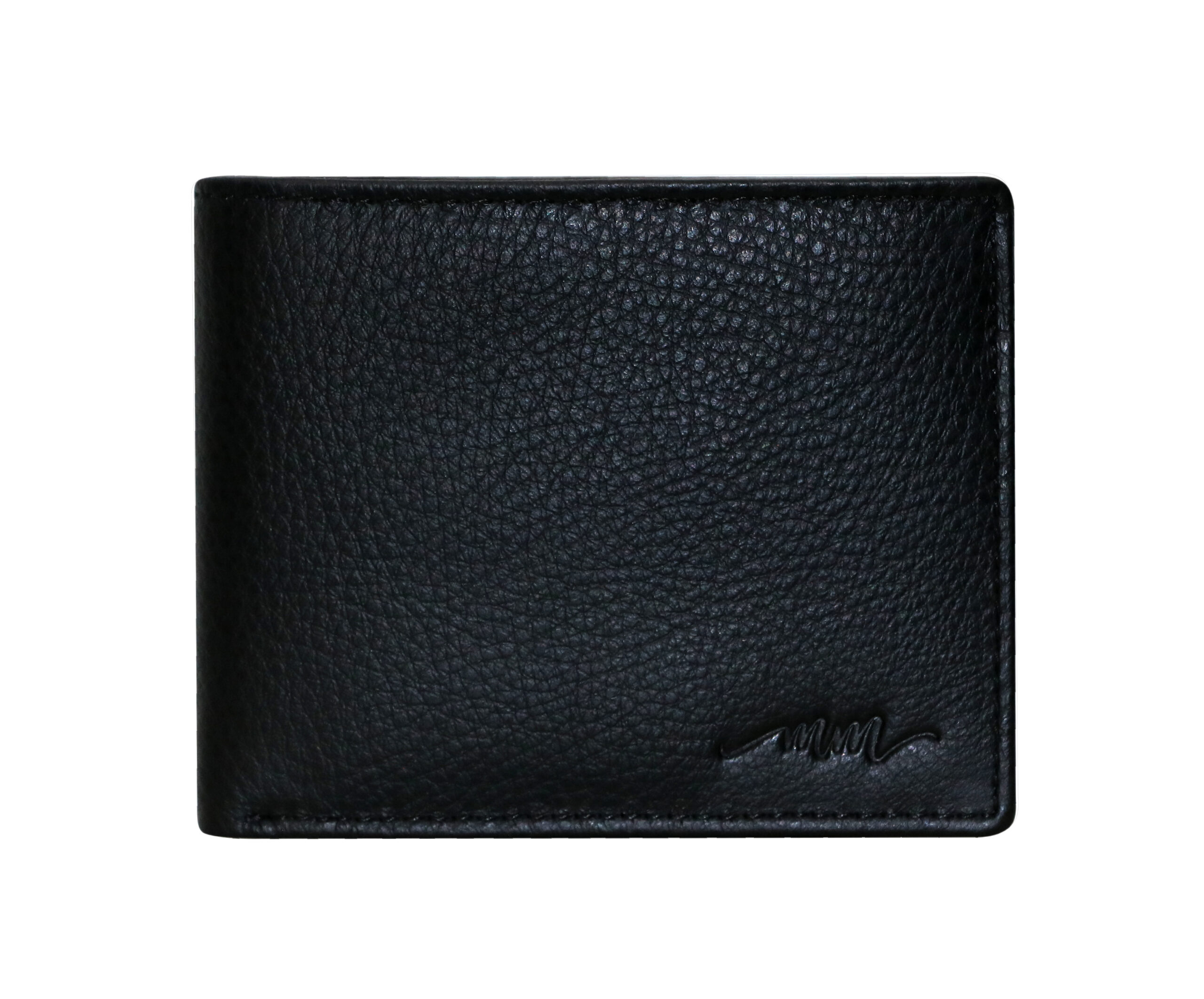 MM Designs | Genuine Leather Black Wallet for Men