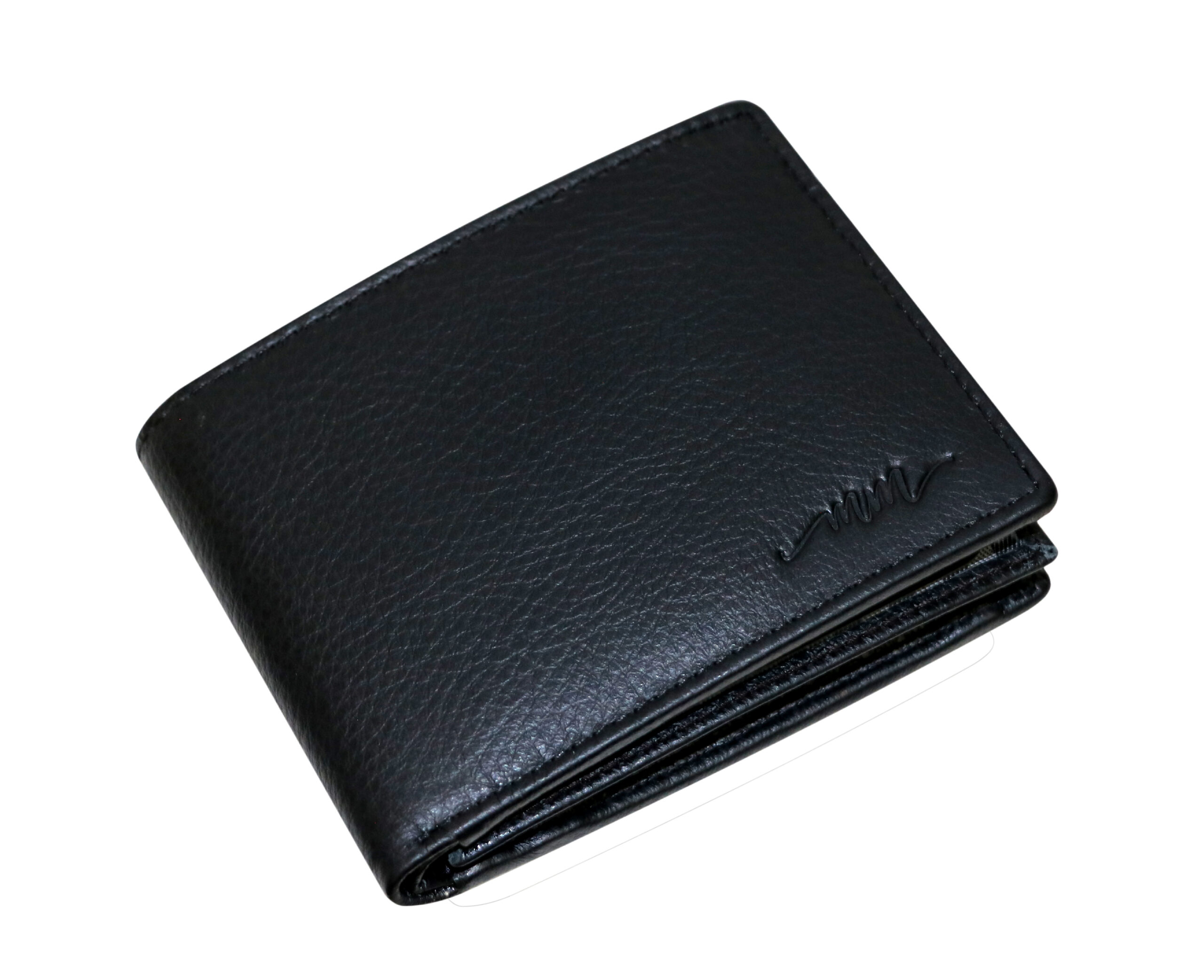 MM Designs | Genuine Leather Black Wallet for Men - Image 4